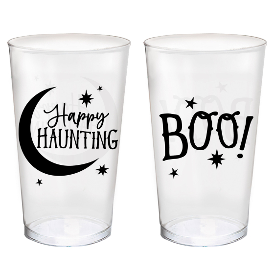 HALLOWEEN CLASSIC TUMBLERS IN ASSORTED DESIGNS - PACK OF 10
