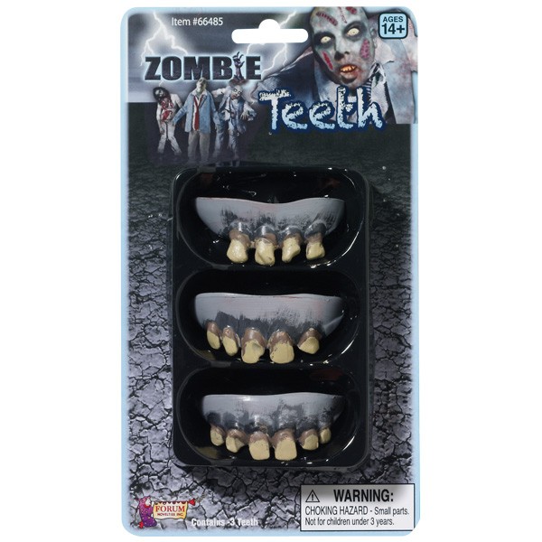 ZOMBLE ROTTED TEETH - 3 PACK