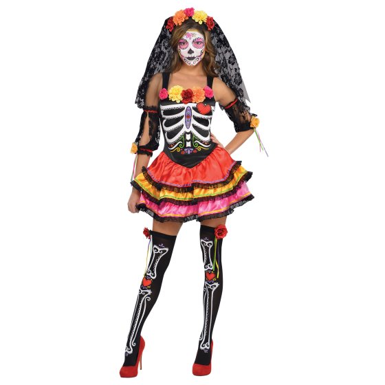 DAY OF THE DEAD LADIES COSTUME