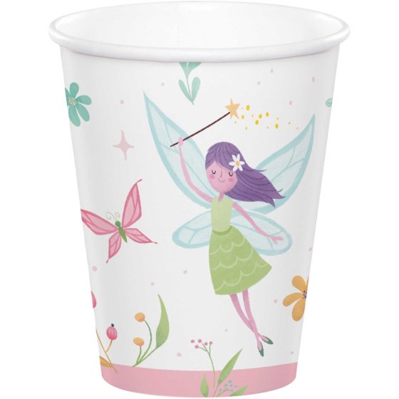 FAIRY FOREST PARTY CUPS - PACK OF 8