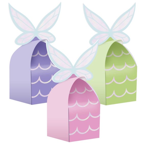 FAIRY FOREST PARTY FAVOUR TREAT BOXES - SET OF 3
