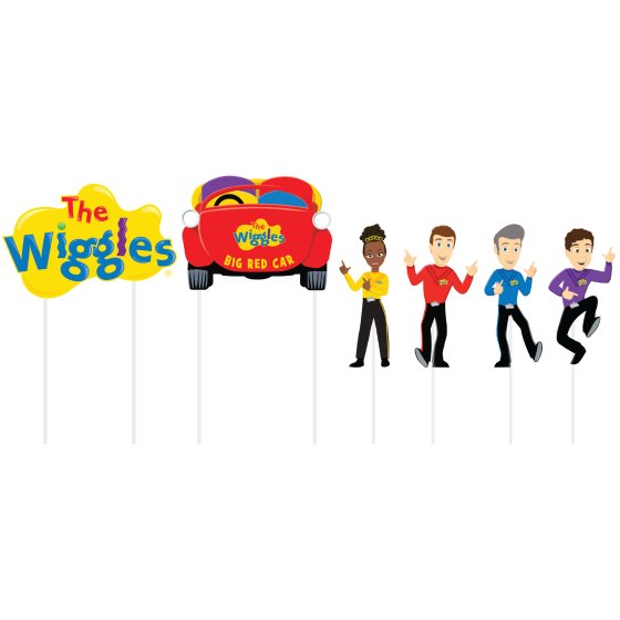 WIGGLES PARTY CAKE TOPPER KIT