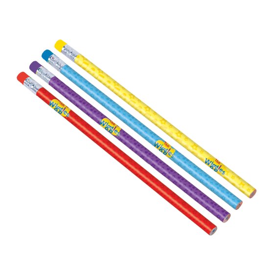 PARTY FAVOURS - WIGGLES PARTY PENCILS PACK OF 8