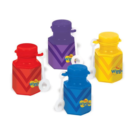 PARTY FAVOURS - WIGGLES PARTY MINI BUBBLES PACK OF 8