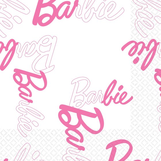 BARBIE LUNCH NAPKINS - PACK OF 16