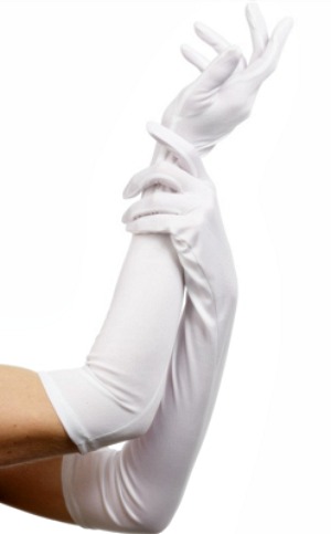 THEATRICAL GLOVES WHITE
