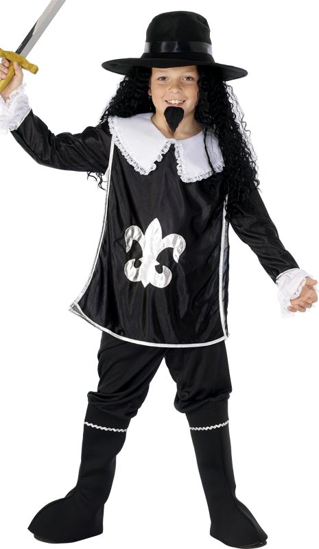 MUSKETEER CHILD'S COSTUME- LARGE