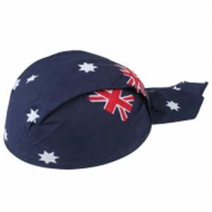 AUSTRALIAN PRINT SKULL CAP - CHILD