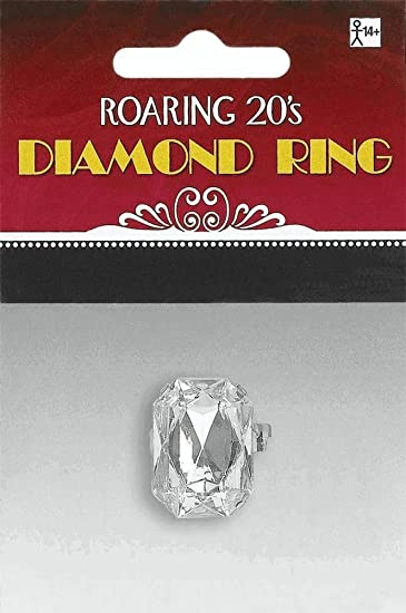 DIAMOND BLING RING - HUGE