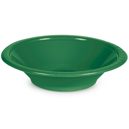 DISPOSABLE DESSERT OR SNACK BOWL GREEN - PACK OF 25