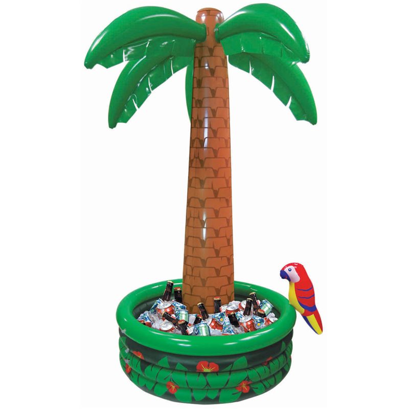 GIANT INFLATABLE PALM TREE DRINK COOLER