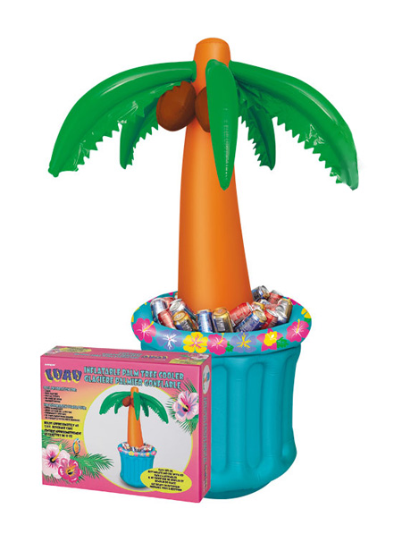 GIANT INFLATABLE PALM TREE DRINK COOLER