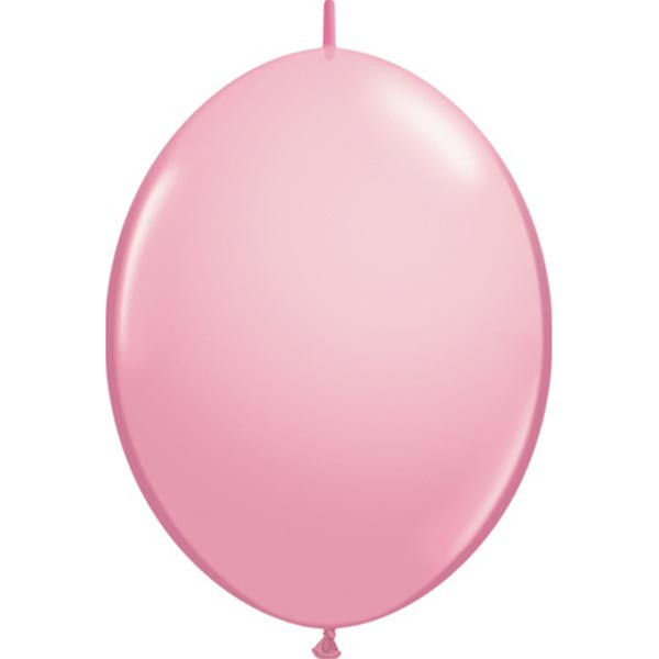 BALLOONS LATEX - QUICK LINK STANDARD PINK PACK OF 50