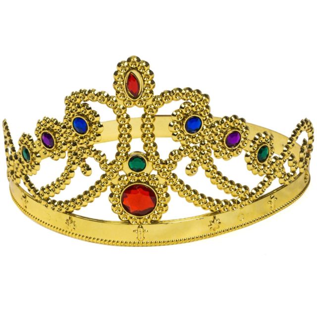 CROWN - QUEENS GOLD WITH JEWELS