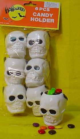 skull candy holder
