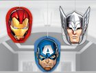 AVENGERS EPIC HONEYCOMB HANGING DECORATIONS PACK OF 3