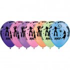 BALLOONS LATEX - DISCO DANCERS NEON MIX PACK OF 25