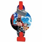 AVENGERS EPIC PARTY MEDALLION BLOW OUTS PACK OF 8
