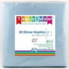 NAPKINS - PALE BLUE DINNER BULK PACK OF 300