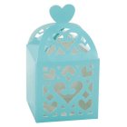 PARTY FAVOUR BOXES - ROBINS EGG LANTERN SHAPE PACK OF 50