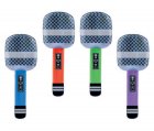 INFLATABLE MICROPHONE - PACK OF 4