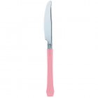 PREMIUM CUTLERY KNIVES SET NEW PINK - 20 PACK