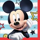 MICKEY MOUSE COCKTAIL NAPKINS - PACK OF 16