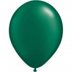 BALLOONS LATEX - FOREST GREEN PEARLISED/METALLIC PACK OF 25