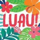 HAWAIIAN TROPICAL JUNGLE LUNCH NAPKINS - PACK OF 36