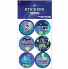 FORTNITE BATTLE ROYALE PARTY STICKERS PARTY FAVOURS
