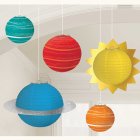 CHINESE PAPER LANTERN - PLANETS PACK OF 5
