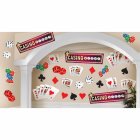 CASINO 'ROLL THE DICE' CUTOUTS VALUE PACK OF 30