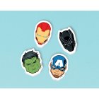 AVENGERS PARTY FAVOURS - RUBBERS PACK OF 8