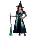PRETTY SPIDER WITCH COSTUME AGES 3-10 YEARS