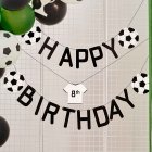 KICK OFF PARTY SOCCER CUSTOMISABLE HAPPY BIRTHDAY BUNTING