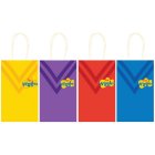 WIGGLES PARTY PAPER LOOT BAGS - PACK OF 8