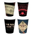 HARRY POTTER HOGWARTS PARTY CUPS - PACK OF 8