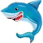 FOIL SUPER SHAPE BALLOON - SMILING SHARK