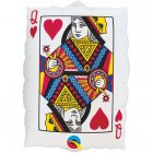 FOIL SUPER SHAPE BALLOON - CASINO PLAYING CARDS