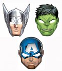 AVENGERS EPIC PAPER MASK PACK OF 8