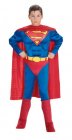 BOYS DELUXE SUPERMAN FANCY DRESS COSTUME - LARGE