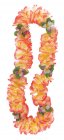 HAWAIIAN FLOWER LEI FANCY ORCHID PINK & YELLOW BULK PACK OF 24