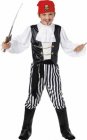 DELUXE PIRATE BOYS FANCY DRESS COSTUME - LARGE 10-12