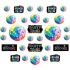 DISCO FEVER MEGA VALUE ASSORTED CUT OUTS - PACK OF 30