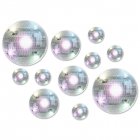 DISCO BALLS ASSORTED CUT OUTS - PACK OF 20
