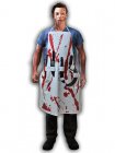 BLOOD SPLATTERED APRON WITH ATTACHED WEAPONS