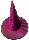 SHIMMERING CERISE WITCH'S HAT