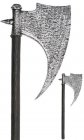 AXE MEDIEVAL EXECUTIONERS - BLACK & SILVER 90CM