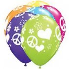 Hippie Tye Dye Balloons & Weights