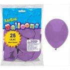 BALLOONS LATEX - FUNSATIONAL LILAC PACK OF 25